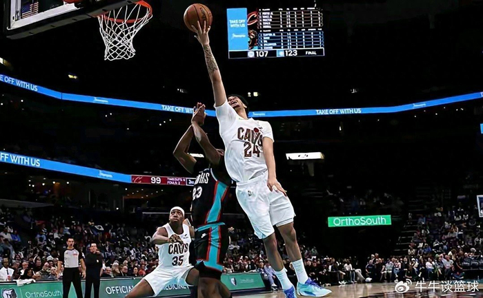 开运体育手机APP下载-骑士次轮秀防守抢戏！进攻打铁却成赢球隐藏功臣？|NBA|克利夫兰骑士队|多诺万-米切尔|孟菲斯灰熊|nba_新浪体育_新浪新闻